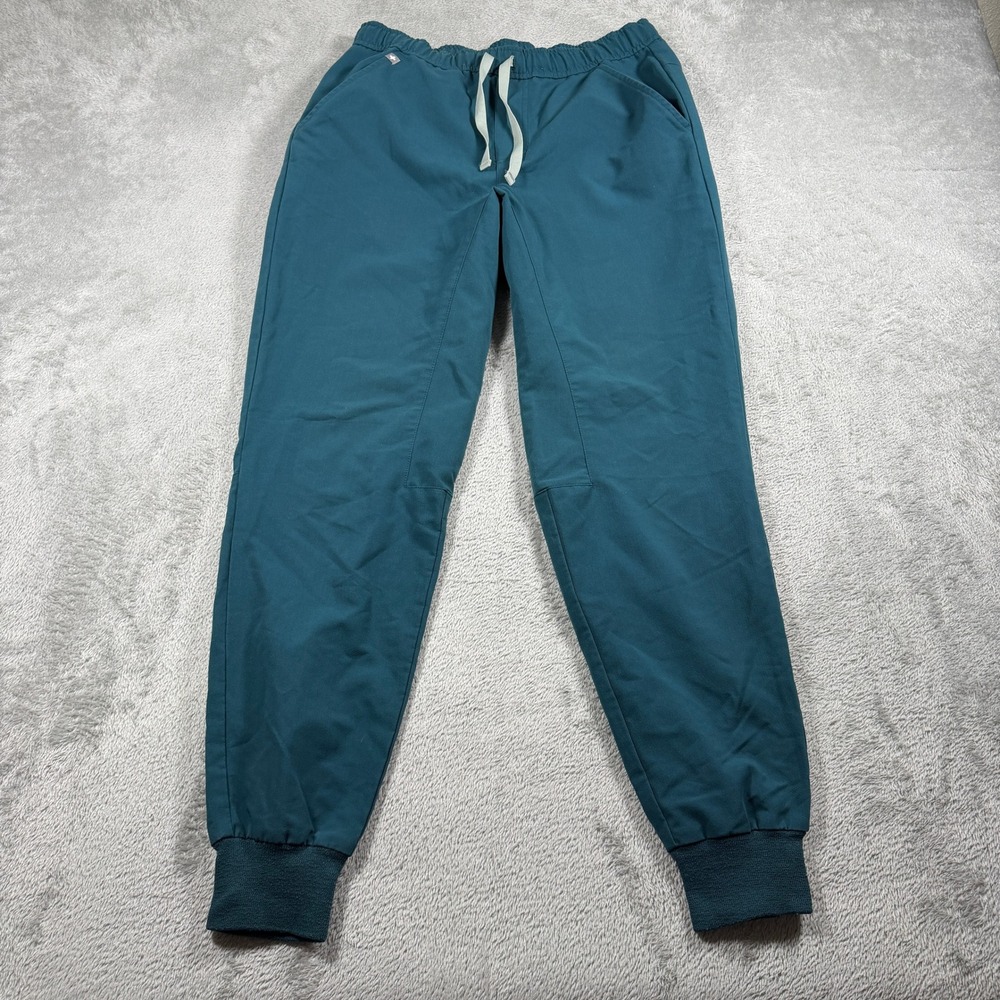 FIGS Tansen Jogger Scrub Pants Men Small Teal Blue Tech Collection MXXSW2004